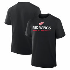 Detroit Red Wings - Fanatics Authentic Pro Primary T-Shirt Black
