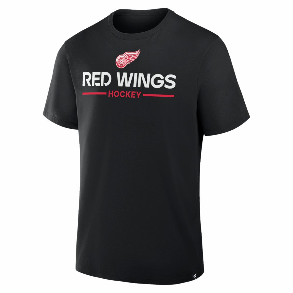 Detroit Red Wings - Fanatics Authentic Pro Primary T-Shirt Black