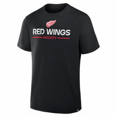 Detroit Red Wings - Fanatics Authentic Pro Primary T-Shirt Black
