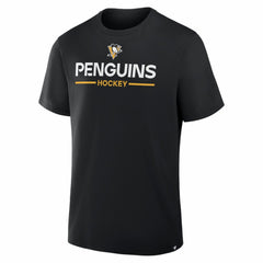 Pittsburgh Penguins Fanatics Authentic Pro Primary T-Shirt Black