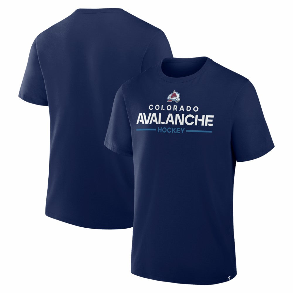 Colorado Avalanche - Fanatics Authentic Pro Primary T-Shirt Navy
