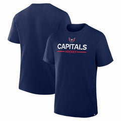 Washington Capitals Fanatics Authentic Pro Primary T-Shirt Navy