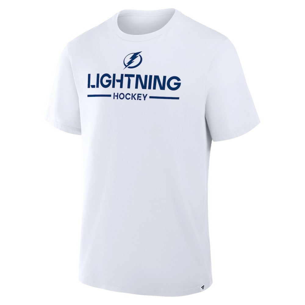 Tampa Bay Lightning - Fanatics Authentic Pro Primary T-Shirt White