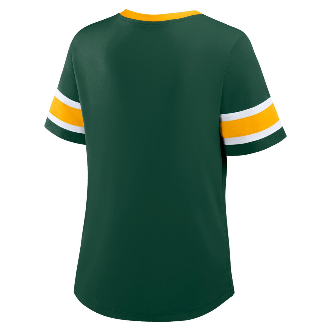 Green Bay Packers Women's Redzone Draw Play Athena Lace-Up T-Shirt Green - Fanatics