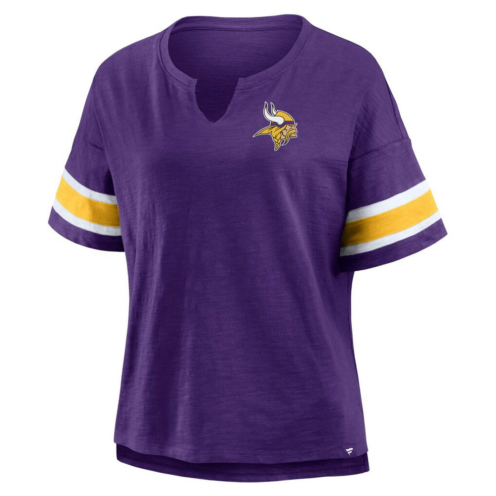 Minnesota Vikings Women's Redzone Curl Route T-Shirt Purple - Fanatics