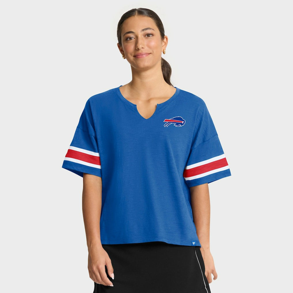 Buffalo Bills Women's Redzone Curl Route T-Shirt Royal - Fanatics