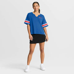 Buffalo Bills Women's Redzone Curl Route T-Shirt Royal - Fanatics