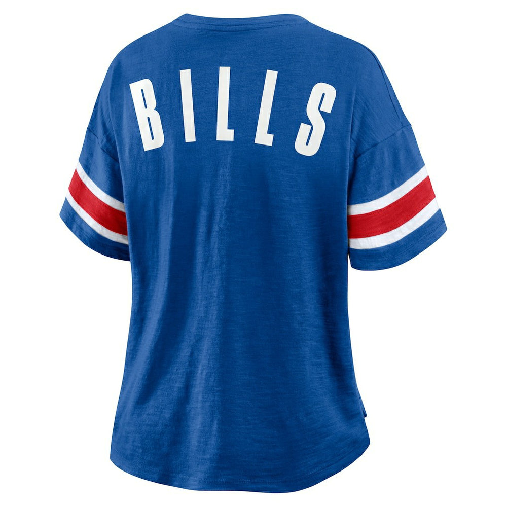 Buffalo Bills Women's Redzone Curl Route T-Shirt Royal - Fanatics