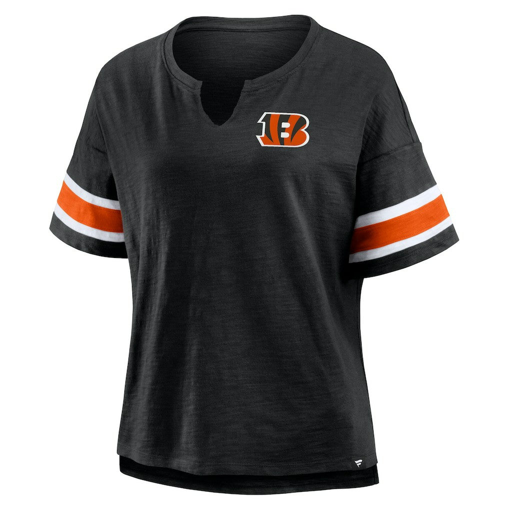 Cincinnati Bengals Women's Redzone Curl Route T-Shirt Black - Fanatics