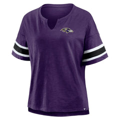 Baltimore Ravens Women's Redzone Curl Route T-Shirt Purple - Fanatics