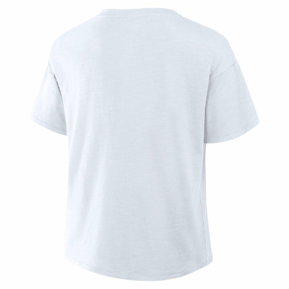 Tampa Bay Buccaneers Women's Redzone Slub Boxy T-Shirt White - Fanatics