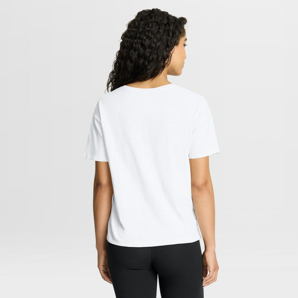 Buffalo Bills Women's Redzone Slub Boxy T-Shirt White - Fanatics