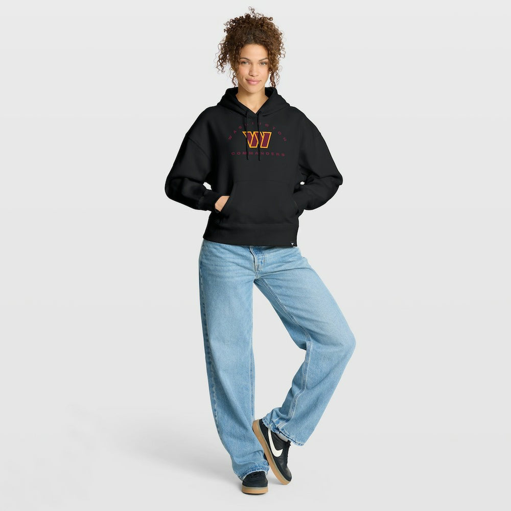 Washington Commanders Women's Eligible Receiver Legacy Pullover Hoodie Black - Fanatics