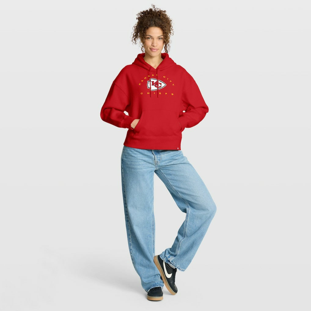 Kansas City Chiefs Women's Eligible Receiver Legacy Pullover Hoodie Red - Fanatics
