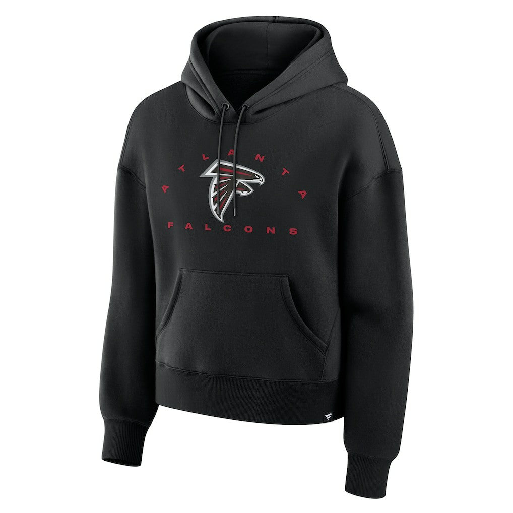 Atlanta Falcons Women's Eligible Receiver Legacy Pullover Hoodie Black - Fanatics