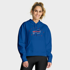 Buffalo Bills Women's Eligible Receiver Legacy Pullover Hoodie Royal - Fanatics