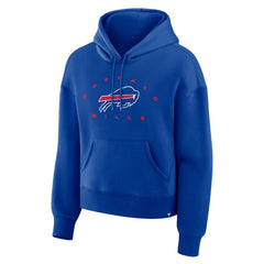 Buffalo Bills Women's Eligible Receiver Legacy Pullover Hoodie Royal - Fanatics