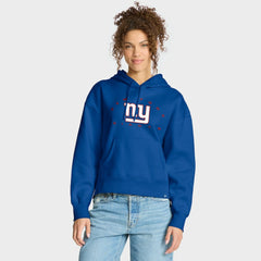 New York Giants Women's Eligible Receiver Legacy Pullover Hoodie Royal - Fanatics