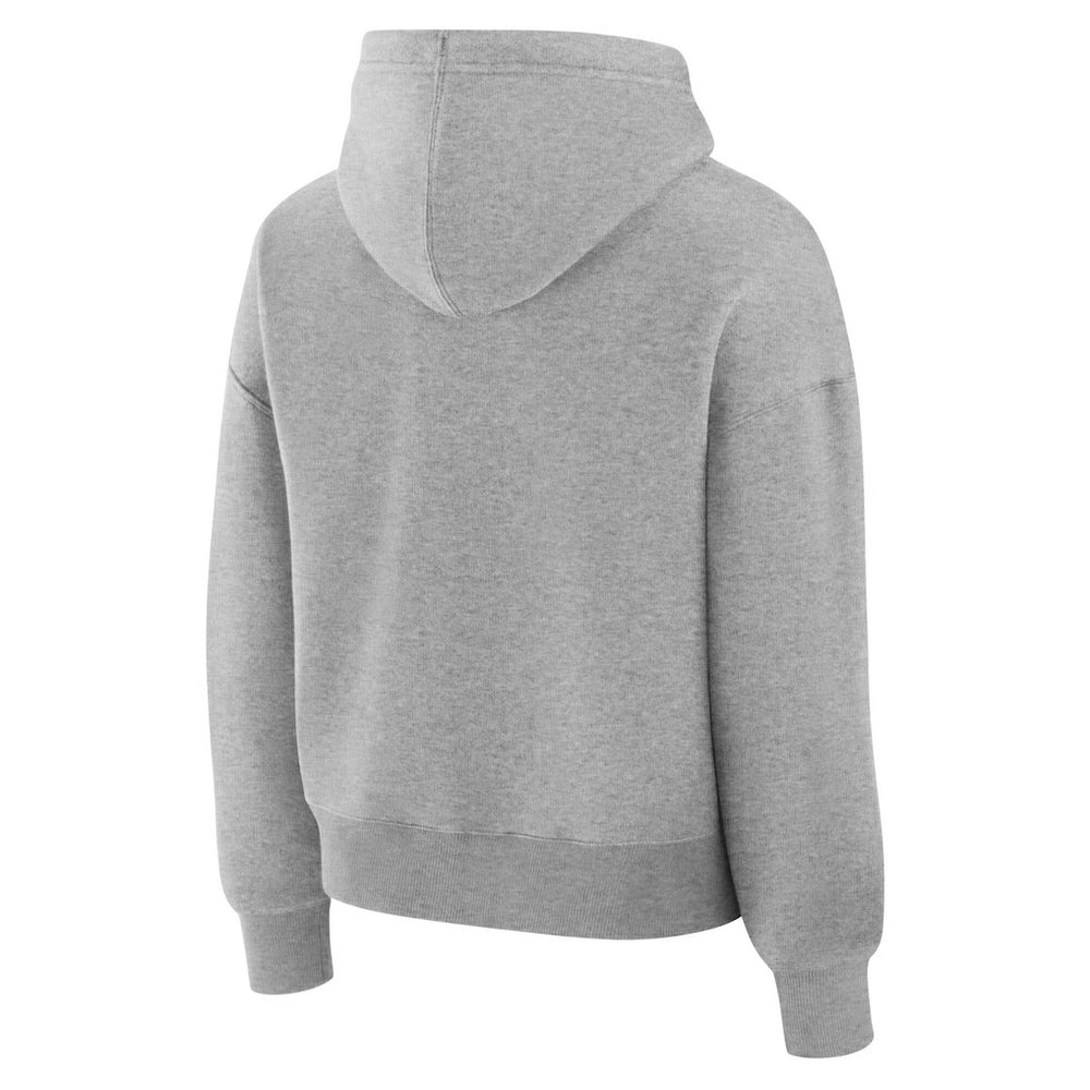 Chicago Bears Women's Eligible Receiver Legacy Pullover Hoodie Heather Gray - Fanatics