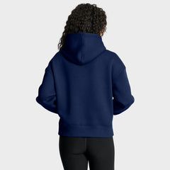 Denver Broncos Women's Eligible Receiver Legacy Pullover Hoodie Navy - Fanatics