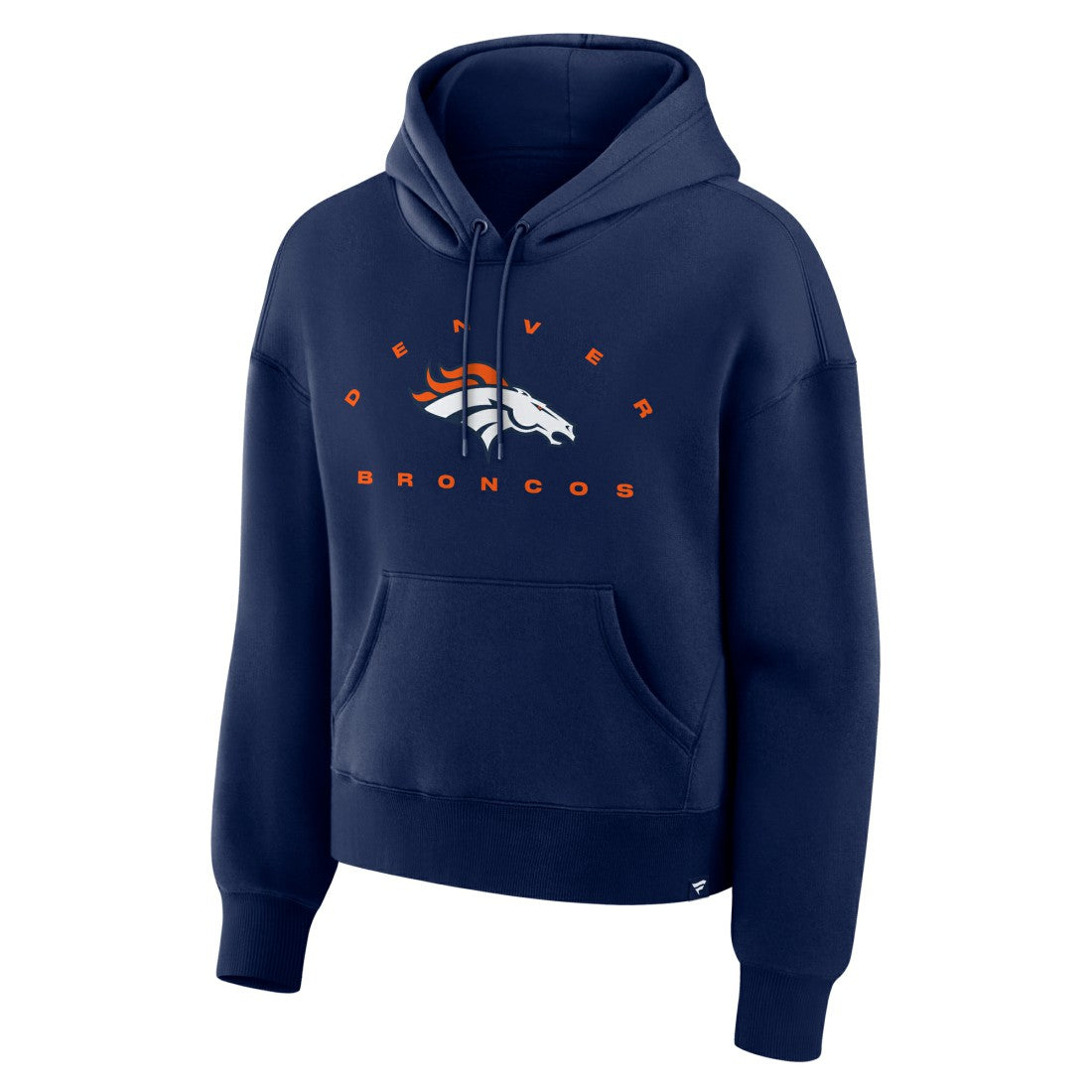 Denver Broncos Women's Eligible Receiver Legacy Pullover Hoodie Navy - Fanatics