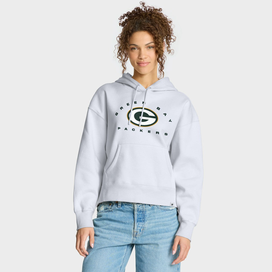 Green Bay Packers Women's Eligible Receiver Legacy Pullover Hoodie White - Fanatics