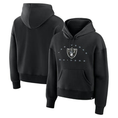 Las Vegas Raiders Women's Eligible Receiver Legacy Pullover Hoodie Black - Fanatics