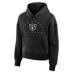 Las Vegas Raiders Women's Eligible Receiver Legacy Pullover Hoodie Black - Fanatics