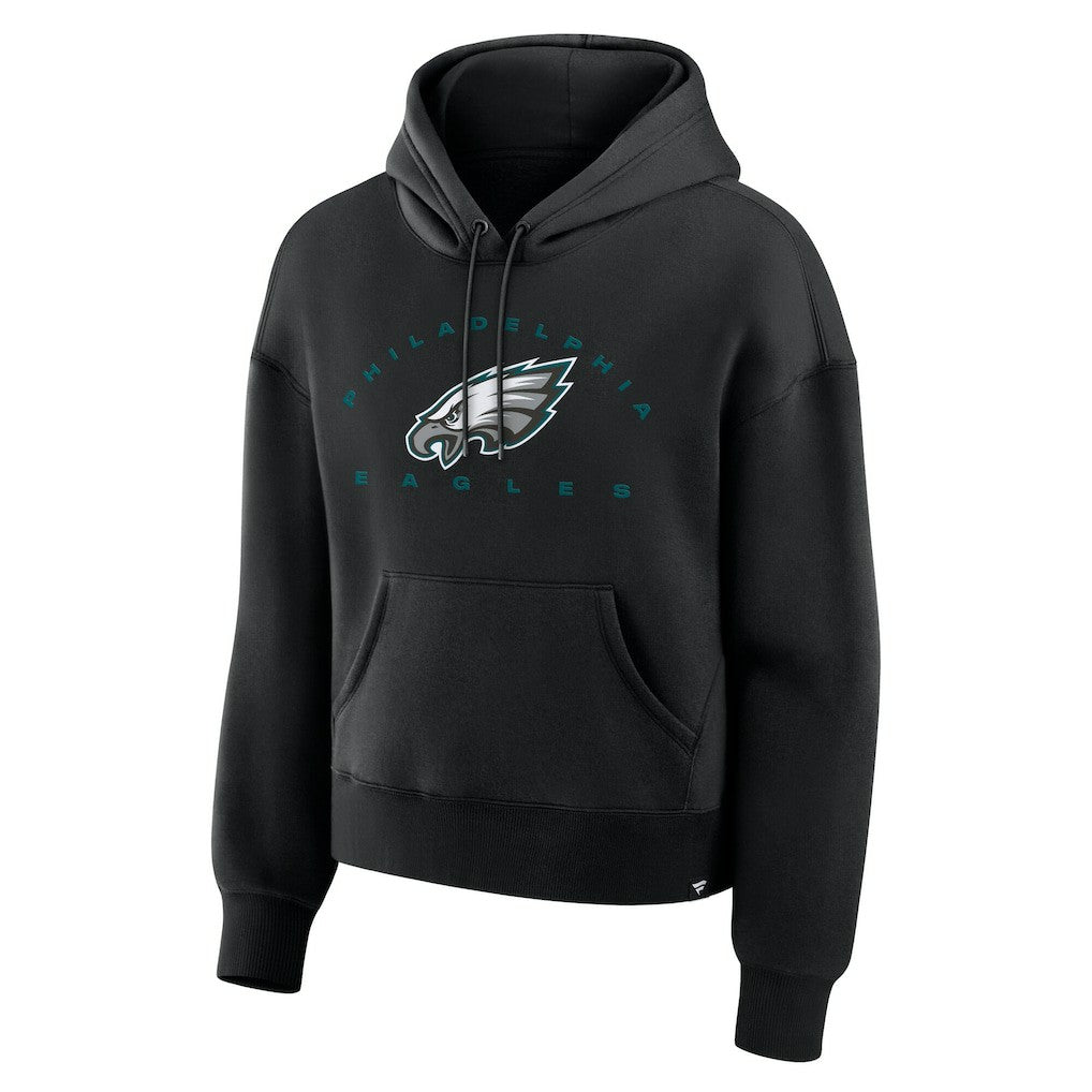 Philadelphia Eagles Women's Eligible Receiver Legacy Pullover Hoodie Black - Fanatics