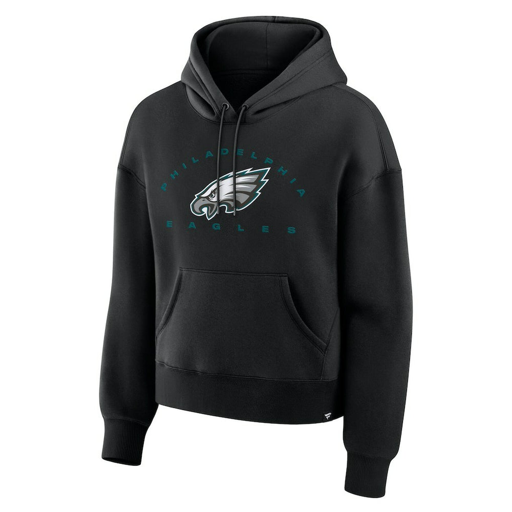 Philadelphia Eagles Women's Eligible Receiver Legacy Pullover Hoodie Black - Fanatics