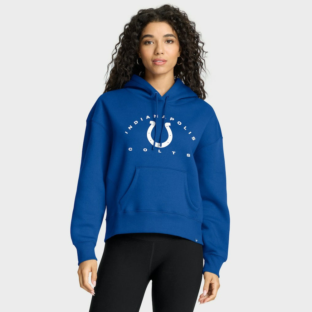 Indianapolis Colts Women's Eligible Receiver Legacy Pullover Hoodie Royal - Fanatics