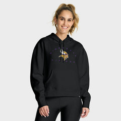 Minnesota Vikings Women's Eligible Receiver Legacy Pullover Hoodie Black - Fanatics