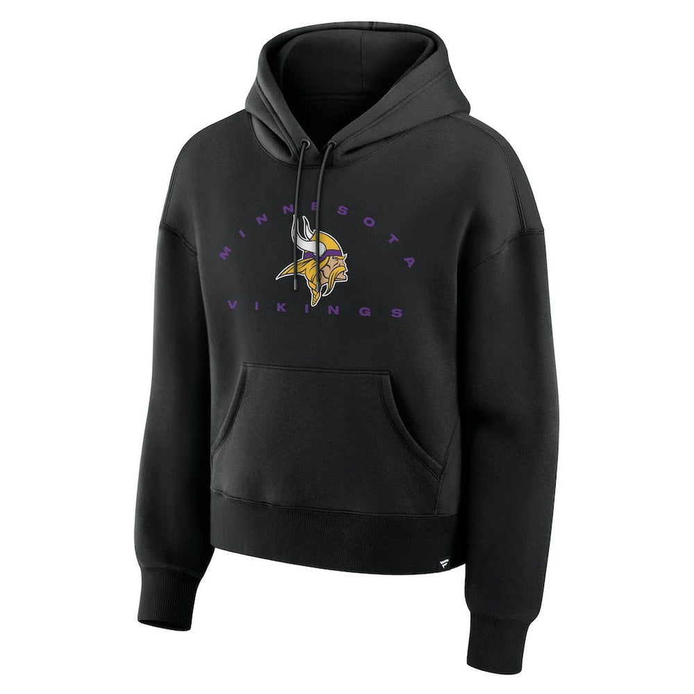Minnesota Vikings Women's Eligible Receiver Legacy Pullover Hoodie Black - Fanatics