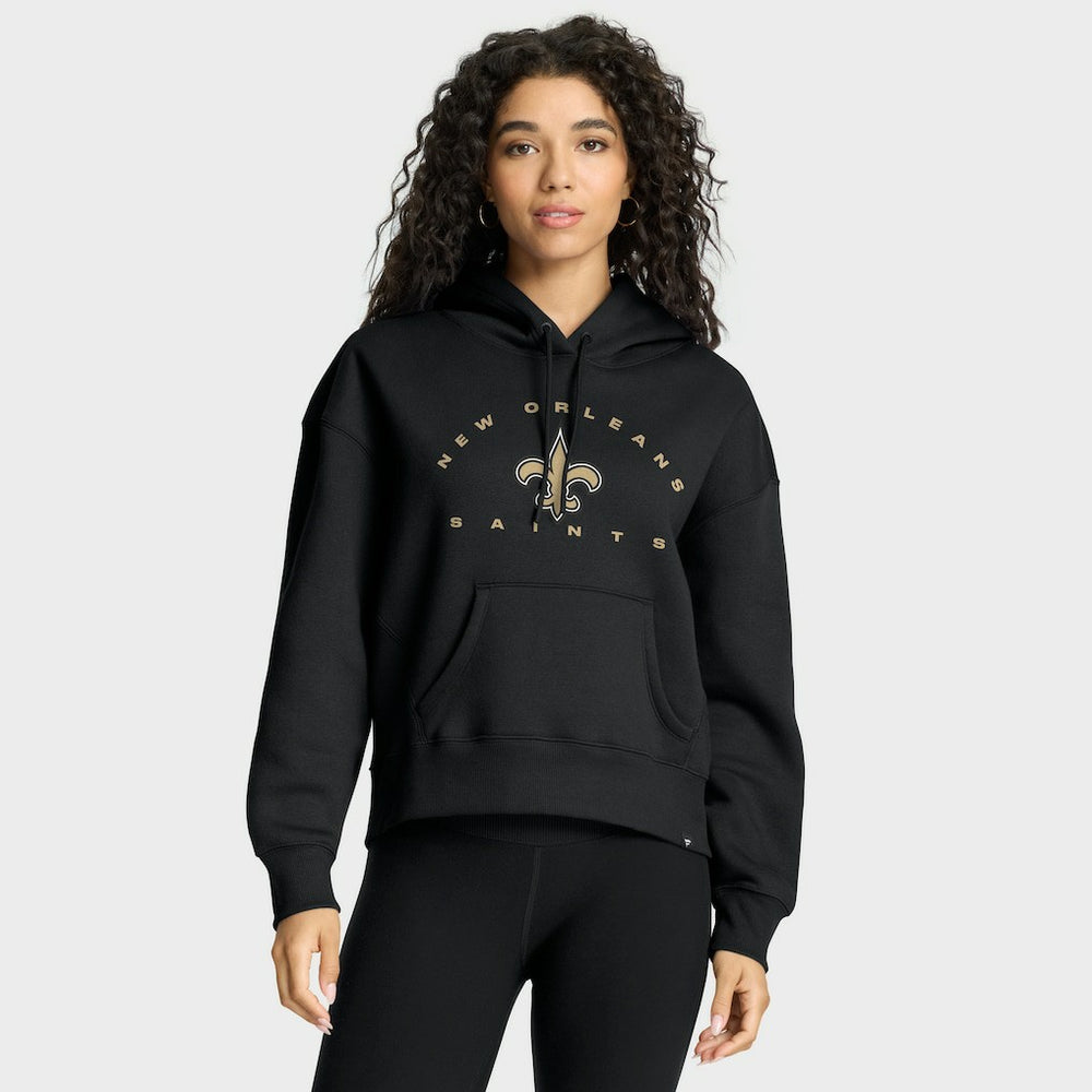 New Orleans Saints Women's Eligible Receiver Legacy Pullover Hoodie Black - Fanatics