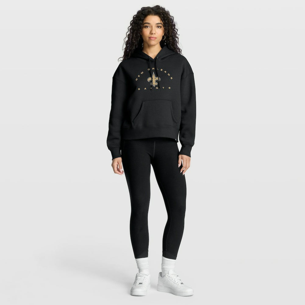 New Orleans Saints Women's Eligible Receiver Legacy Pullover Hoodie Black - Fanatics