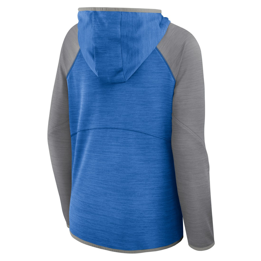 Detroit Lions Women's Redzone End Around Pass Raglan Full-Zip Hoodie Blue/Gray - Fanatics