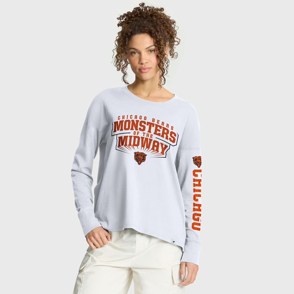 Chicago Bears Women's Hometown Legacy Long Sleeve T-Shirt White - Fanatics