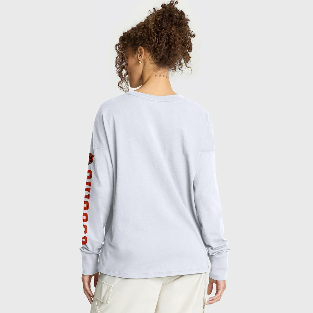 Chicago Bears Women's Hometown Legacy Long Sleeve T-Shirt White - Fanatics