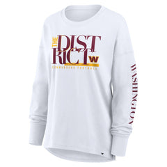 Washington Commanders Women's Hometown Legacy Long Sleeve T-Shirt White - Fanatics