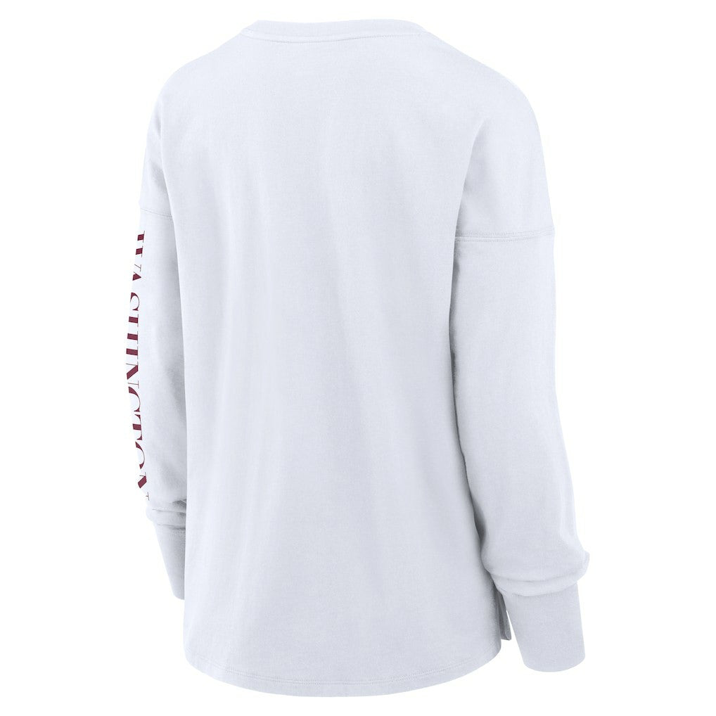 Washington Commanders Women's Hometown Legacy Long Sleeve T-Shirt White - Fanatics