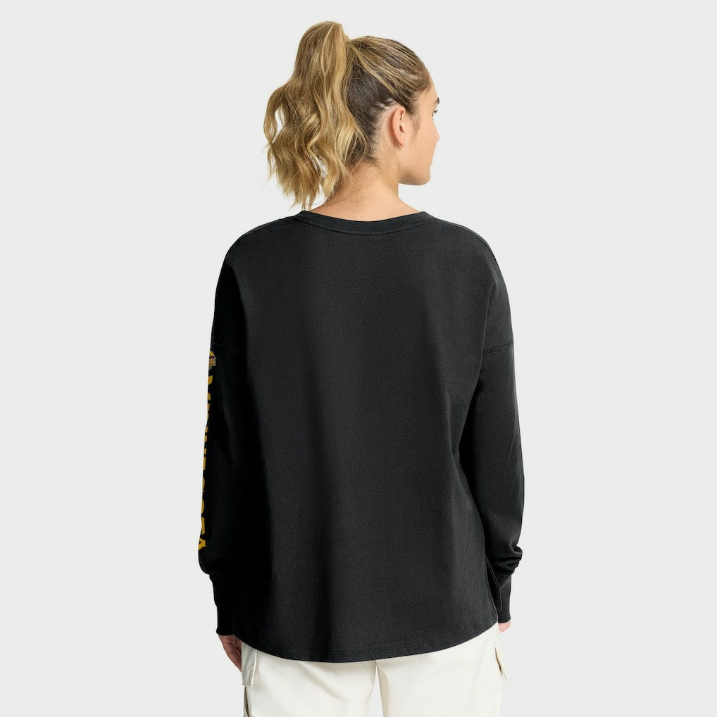 Minnesota Vikings Women's Hometown Legacy Long Sleeve T-Shirt Black - Fanatics