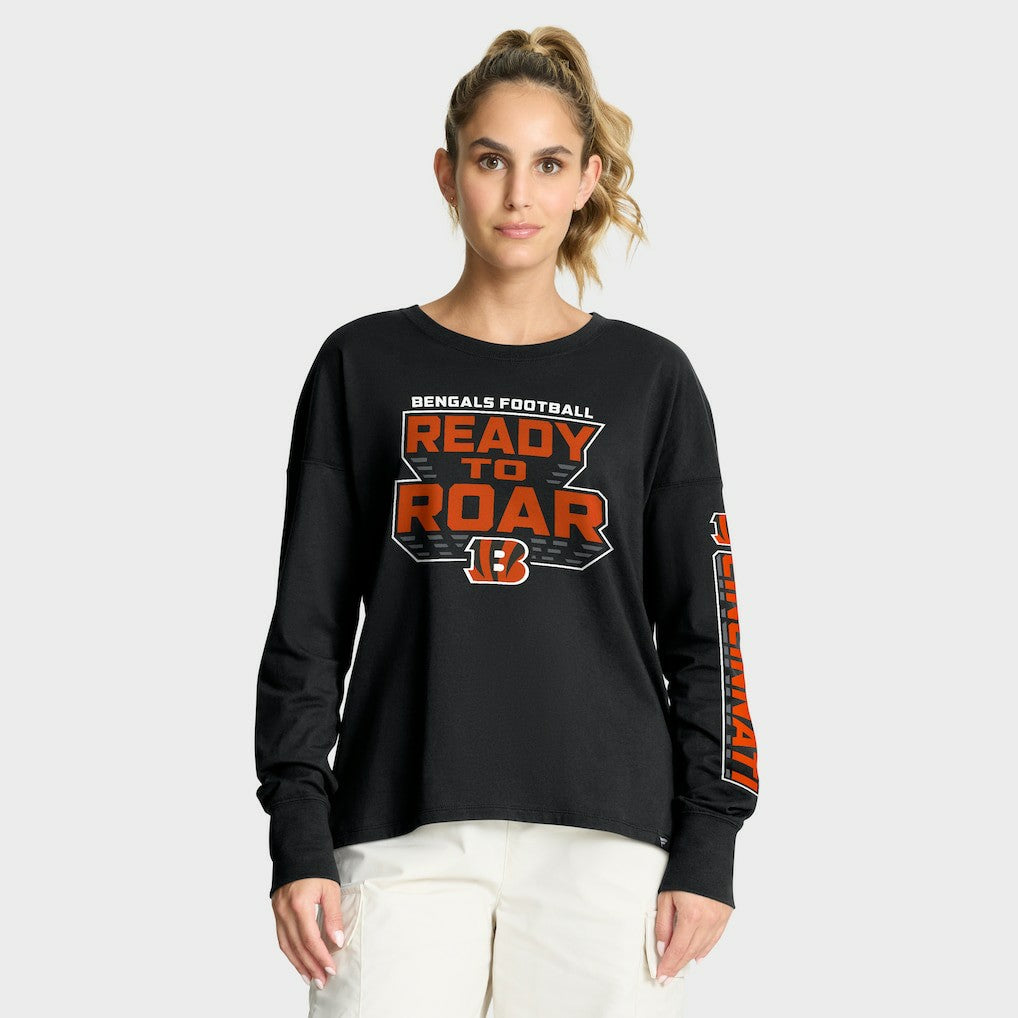 Cincinnati Bengals Women's Hometown Legacy Long Sleeve T-Shirt Black - Fanatics