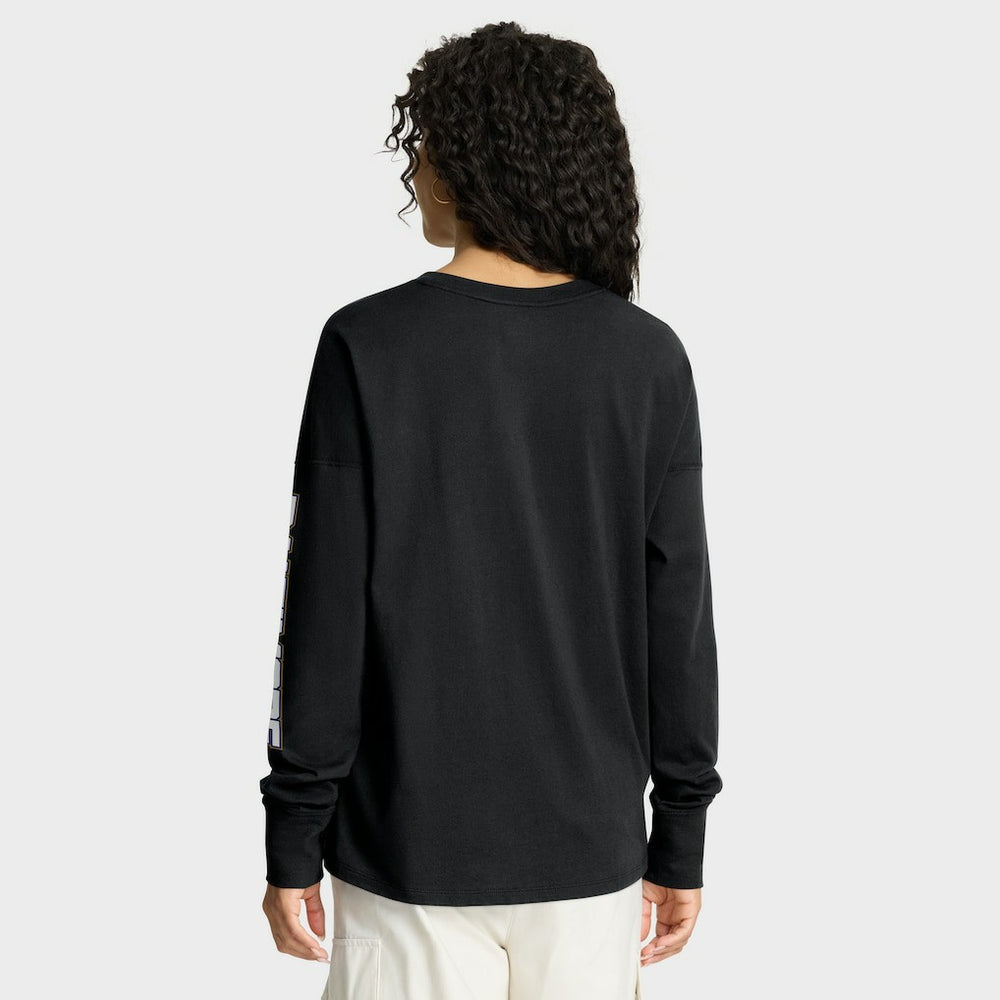 Baltimore Ravens Women's Hometown Legacy Long Sleeve T-Shirt Black - Fanatics