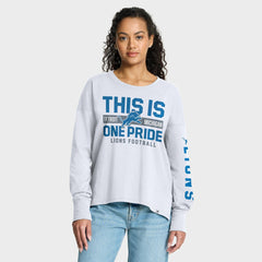 Detroit Lions Women's Hometown Legacy Long Sleeve T-Shirt White - Fanatics