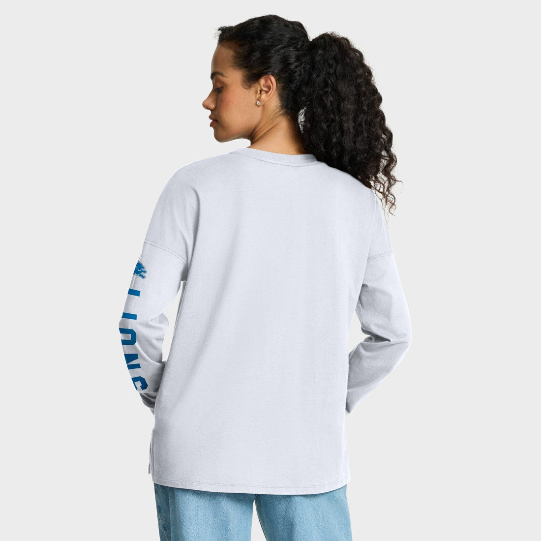 Detroit Lions Women's Hometown Legacy Long Sleeve T-Shirt White - Fanatics