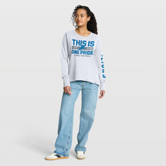Detroit Lions Women's Hometown Legacy Long Sleeve T-Shirt White - Fanatics