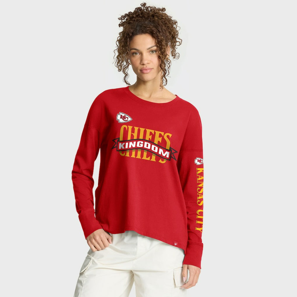 Kansas City Chiefs Women's Hometown Legacy Long Sleeve T-Shirt Red - Fanatics