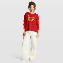 Kansas City Chiefs Women's Hometown Legacy Long Sleeve T-Shirt Red - Fanatics