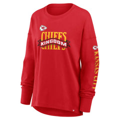 Kansas City Chiefs Women's Hometown Legacy Long Sleeve T-Shirt Red - Fanatics
