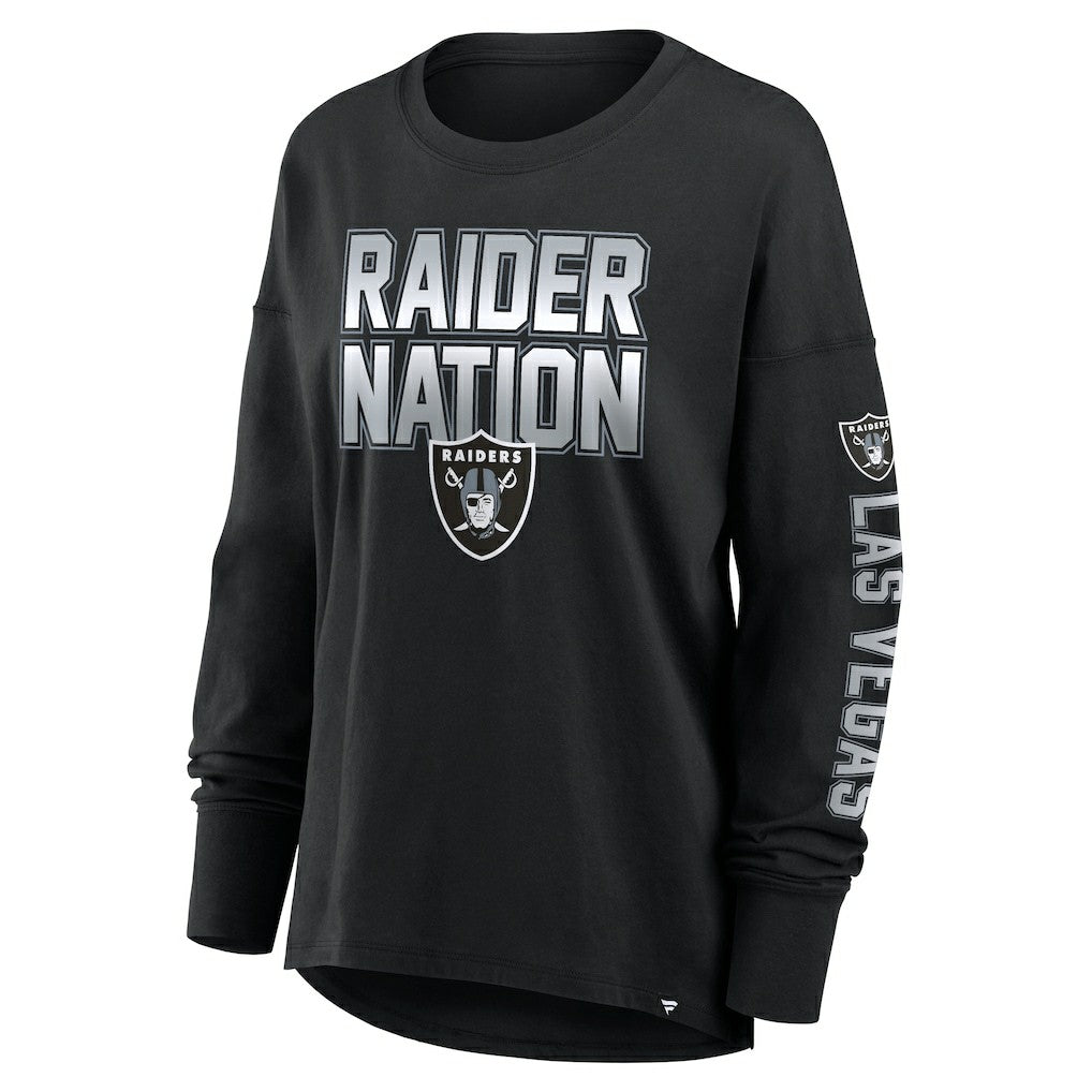 Las Vegas Raiders Women's Hometown Legacy Long Sleeve T-Shirt Black - Fanatics